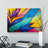Striking Bird Of Paradise Flower Abstract - Wrapped Canvas Print-1433472897