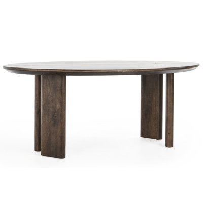 Andres Oval Solid Wood Dining Table