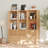 Branigans 3 Pcs 2-Tier Cube Bookshelf Storage Cabinet With Double Drawer And Shelf