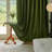 Deavion Velvet Solid Color Metal Grommets Room Darkening Curtain Panels-1226459498-1219936402