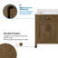 Ensemble de meuble-lavabo double 60 po Tahoe-1925472924