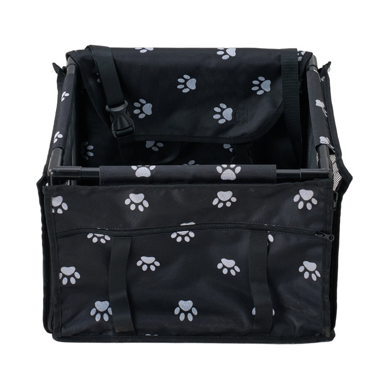 Animal Print Polyester Pet Bed