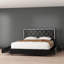  Lit plateforme en velours avec 4 tiroirs de rangement Monica-619271305-619271308