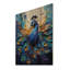Impression de plumes de paon I sur bois-737785080
