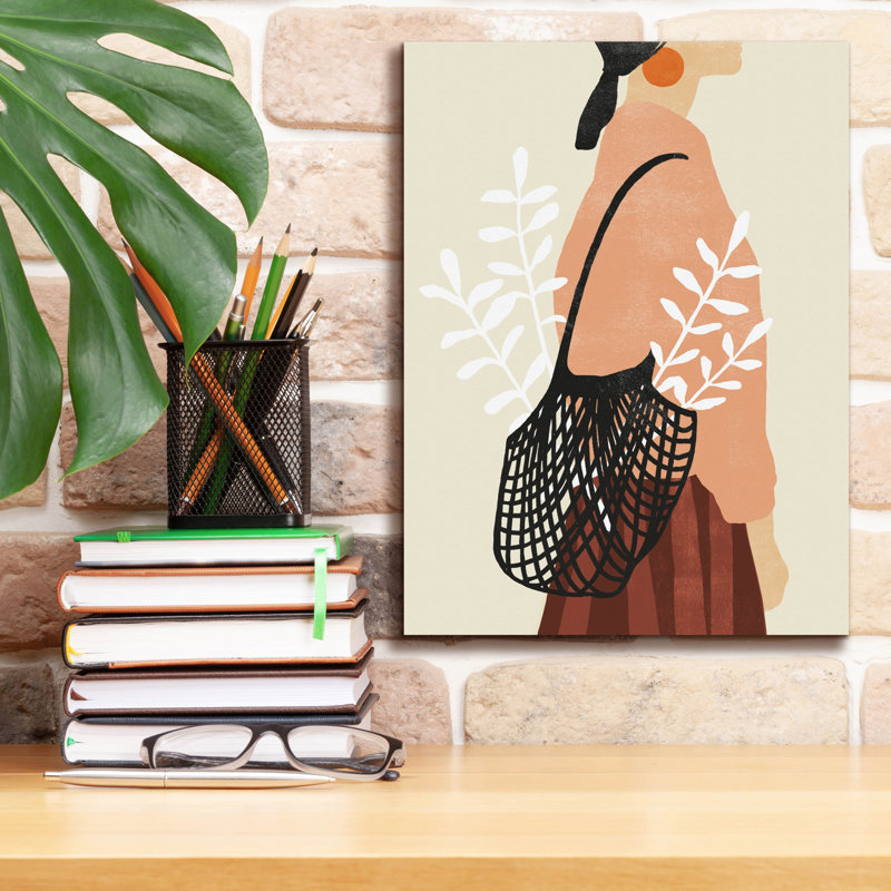 Toile épique Graffiti «Gatherer 1» par Emma Scarvey, 12 po x 16 po