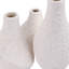 Vases de table en céramique texturée pour la décoration intérieure - Vases à fleurs modernes pour salon, bureau ou tablette-420556636