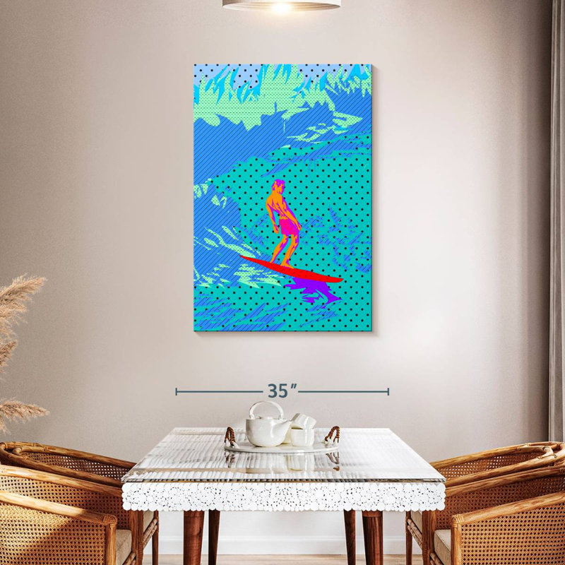 Surf Siron Neon, H 45 po x l 30 po