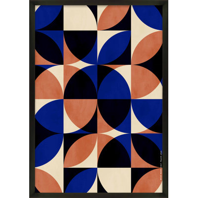 «Harmonic Patterns II» par Romina Gadler - Art mural encadré