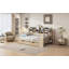 Lit en bois avec lit gigogne simple-827234210-827234209