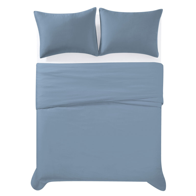 Christian Siriano NY® 300TC Cotton Sateen Duvets, Twin Duvet Cover + 1 Standard Sham, Khaki