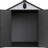 6x8ft Garden Plastic Tool Storage - & Practical Design Backyard Shed Spacious Interior