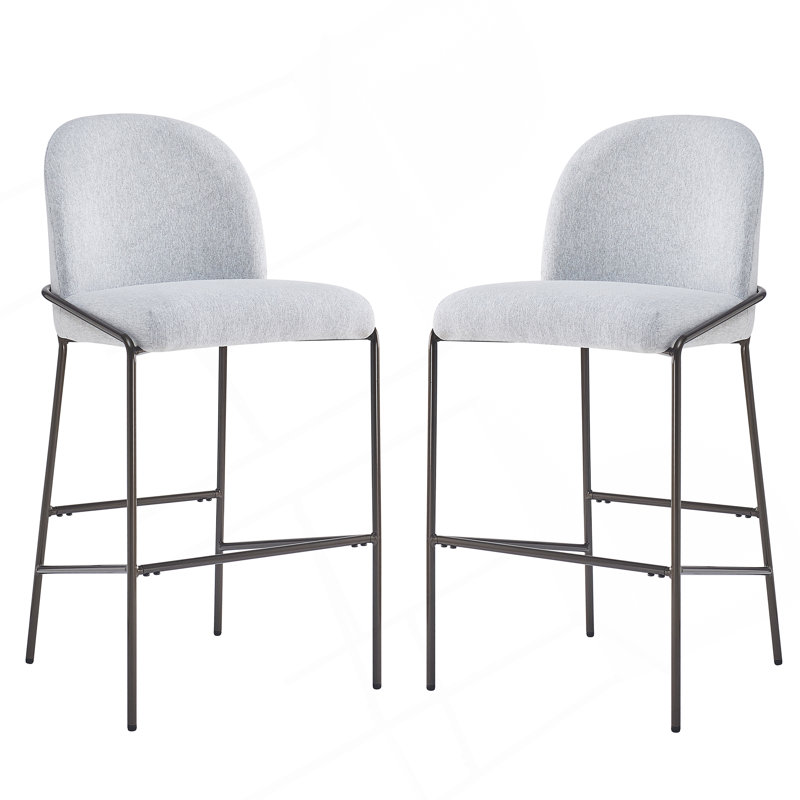 Ensemble de 2 tabourets de bar Galen