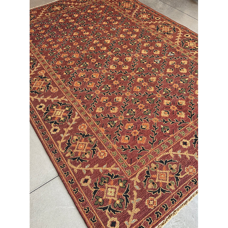 SUZANI 6 BRICK, Rectangle 3' x 5'