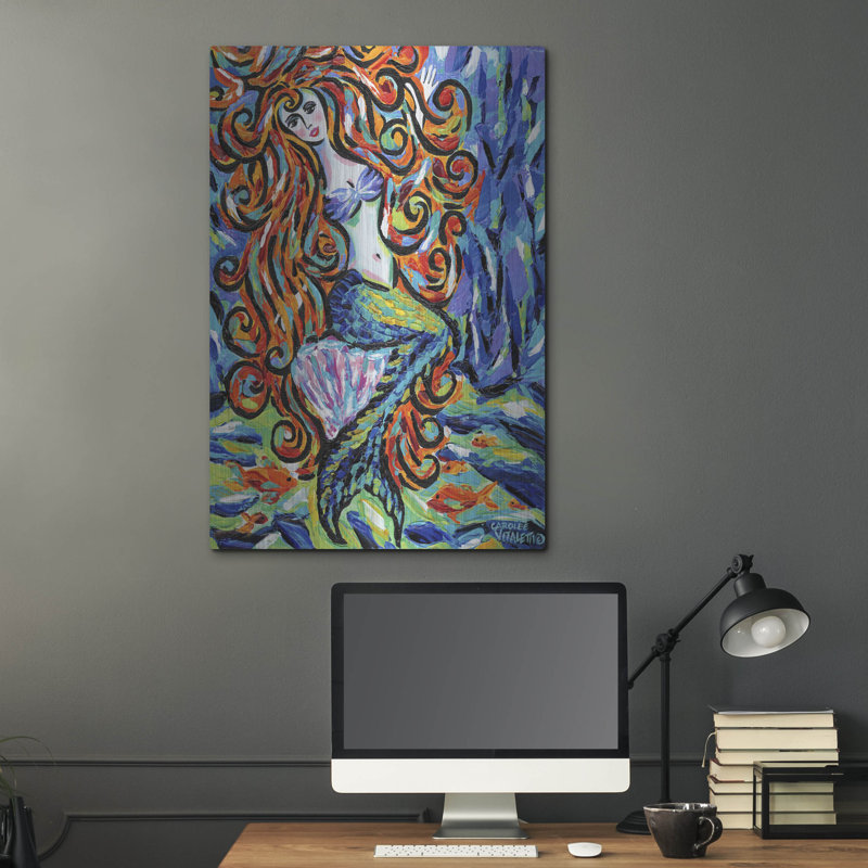 «Ocean Friends III» par Carolee Vitaletti, H 36 po x l 24 po
