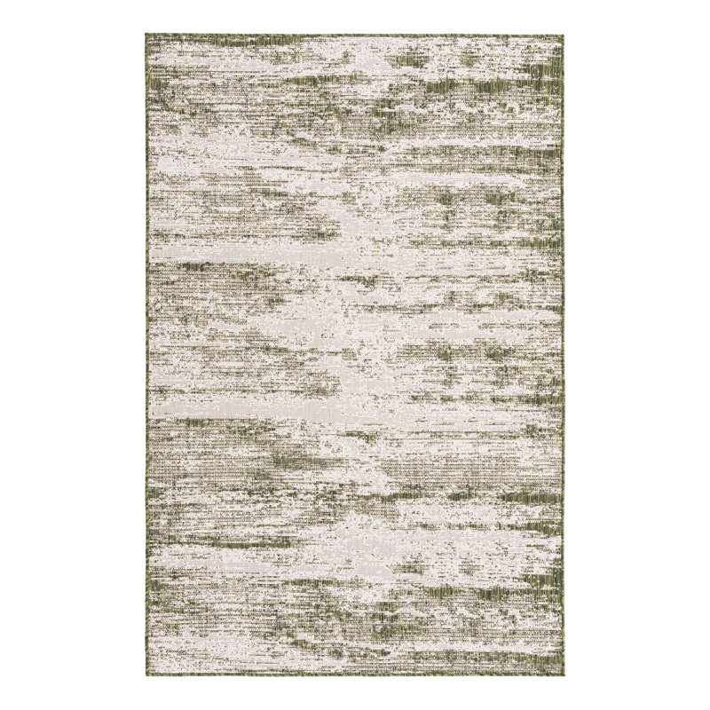 Abstract Indoor / Outdoor Rug, Rectangle 5'3" x 7'10"