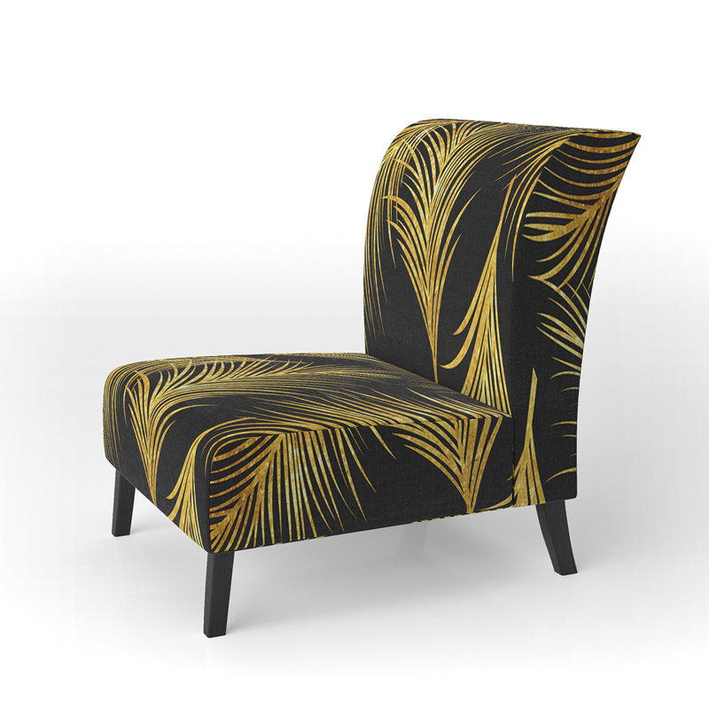 Fauteuil de chambre rembourré Golden