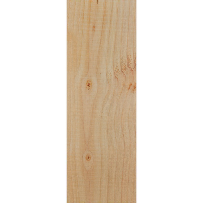 Yorkshire Yorktown avec plaque arrière, H 16 po x l 5,5 po x P 8 po, Sapin de Douglas, Lisse