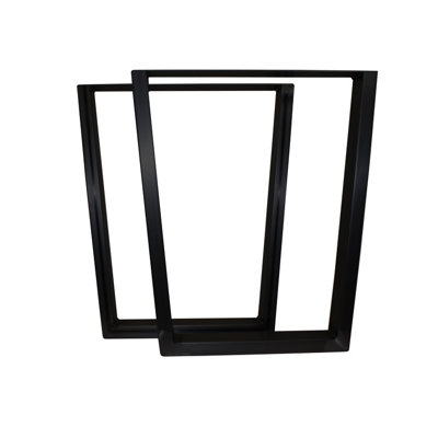 Base de table en acier brut 28 po