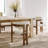 Elle Boucle Solid Wood Dining Chairs, Walnut-1712972072