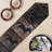 Light Horse Cowhide Table Runner-983827423-983827421