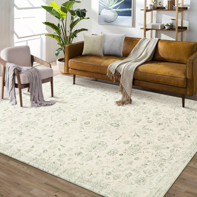 Area Rug Washable Rugs for Living Room Rugs for Bedroom Non Slip Carpet for Nursery Dining Room Playroom