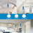 Arafaat 1 - Light Single Teardrop Pendant