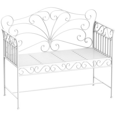 Metal Outdoor Bench