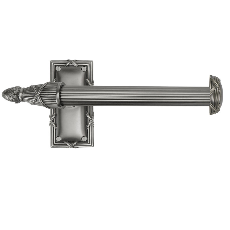 HYDE PARK TISSUE BAR; ANTIQUE NICKEL FINISH, Antique Nickel