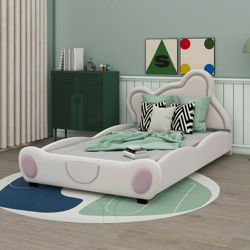 Lit Allessandra, Lit simple, Beige