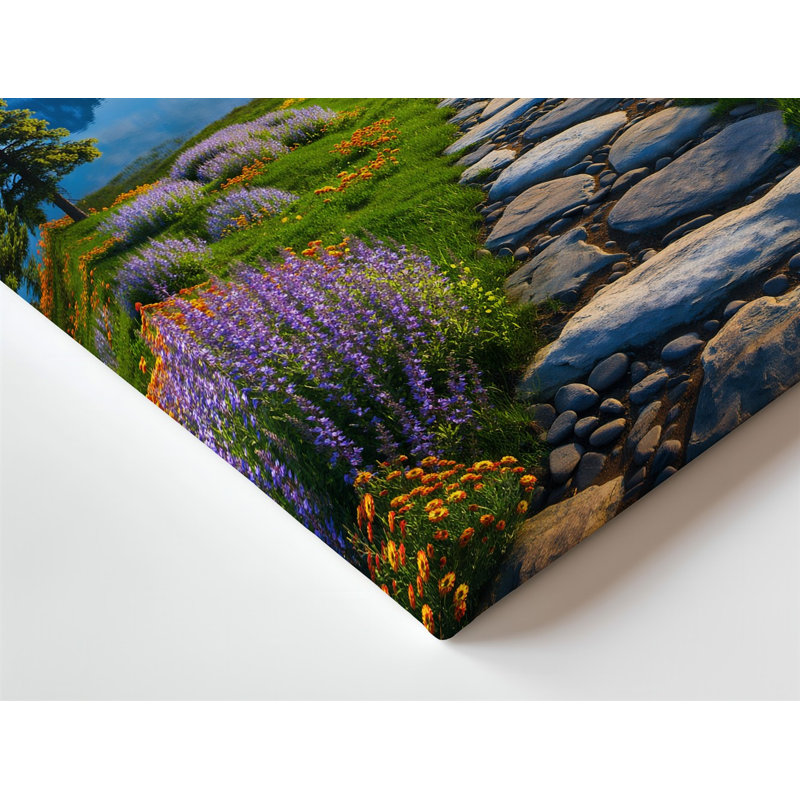 Reproduction d'art sur toile, H 12 po x l 9 po
