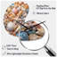 Seashell Realistic Treasures Realism - coquillage horloge murale asymétrique en métal, forme unique moderne-105565511