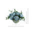 Keenum Hydrangea Floral Arrangement in Vase-1856787030