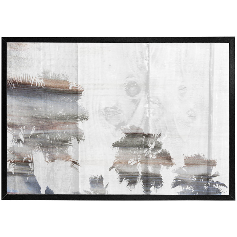 Single Picture Frame Print, Black, 76cm H x 114cm W