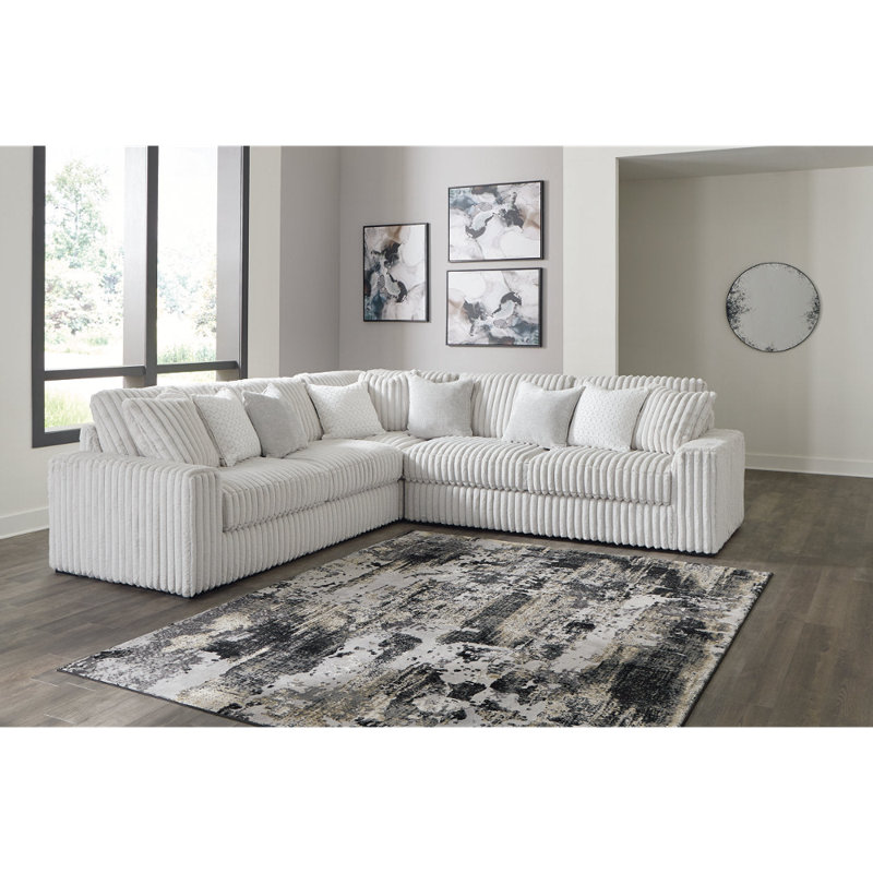 Canapé modulaire 3 pièces Aliha
