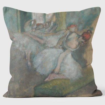 Ballet Dancers - Degas - National Gallery Cushion