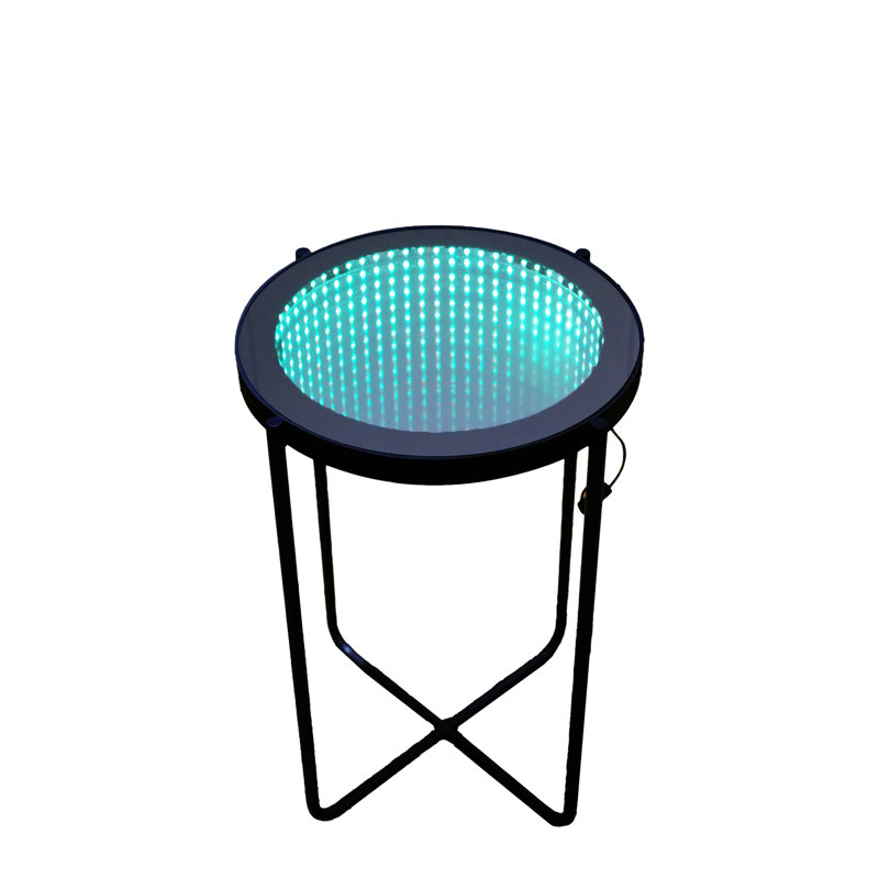 Led Round End Table