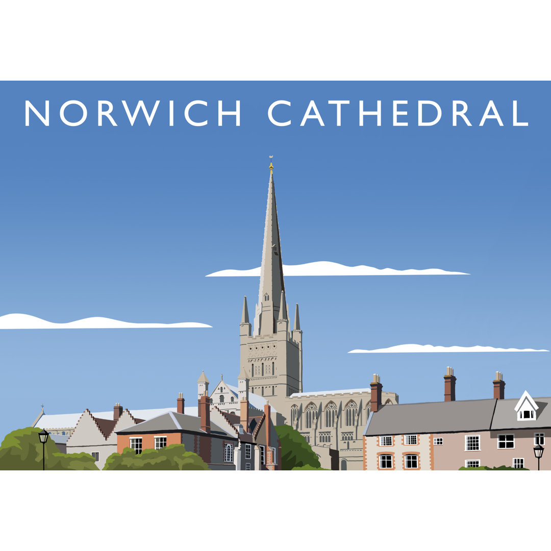 Norwich Cathedral by Richard O'Neil - Print