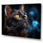 «Burmese Beauty Black Cat», reproduction sur toile-134605035-95894610