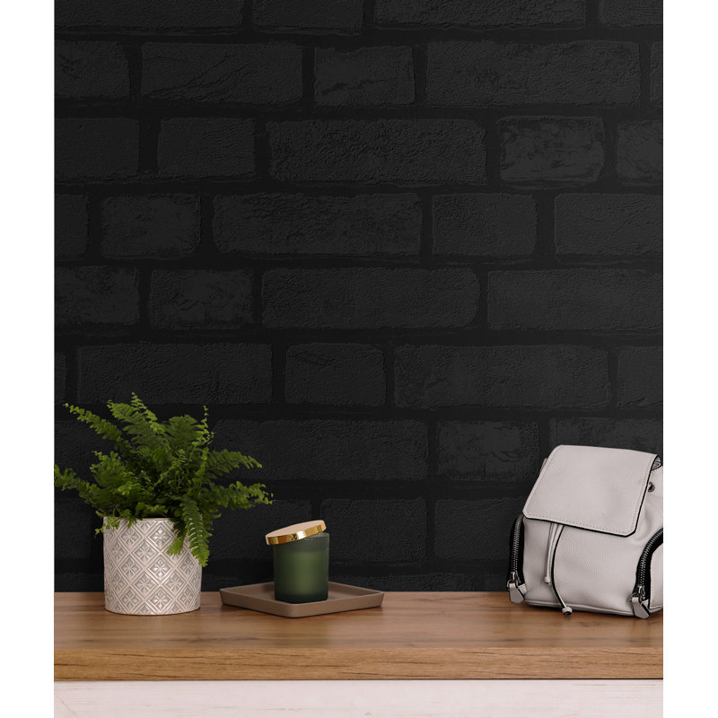 Non-Pasted Brick Wallpaper Roll