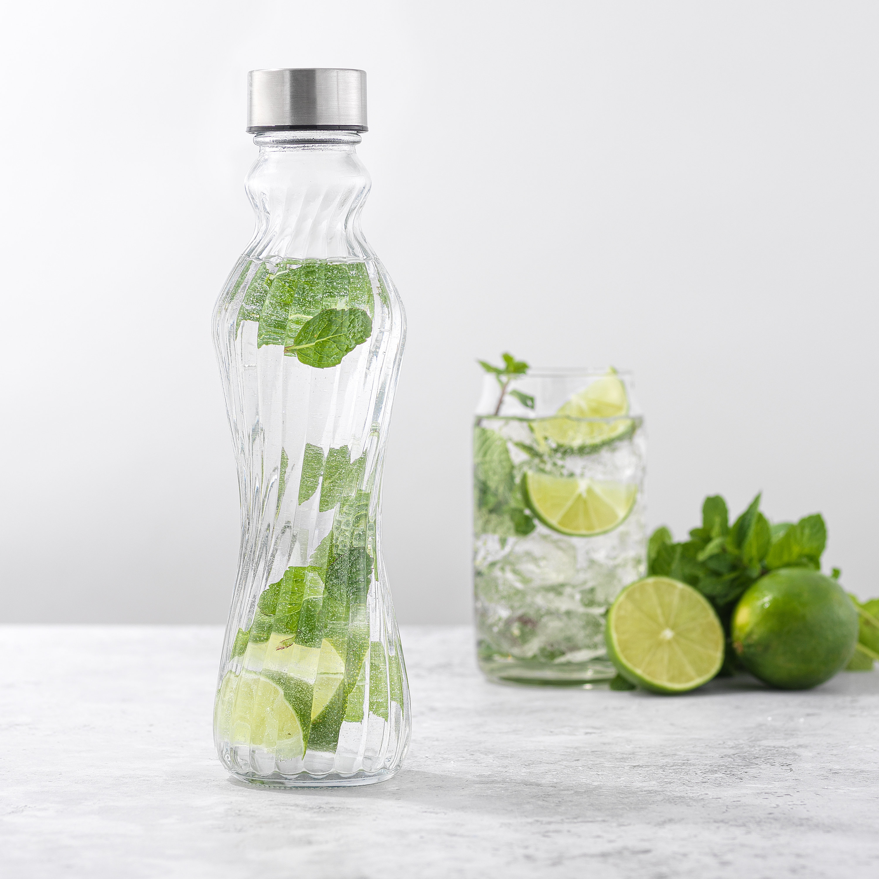  Tovolo Leak-Free, Water Bottle High Ball Glass Ice