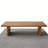 Sturdy Rectangular Solid Wood Dining Table-1466109134