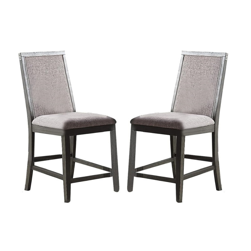 Ensemble de chaises de salle à manger gris moderne Modern