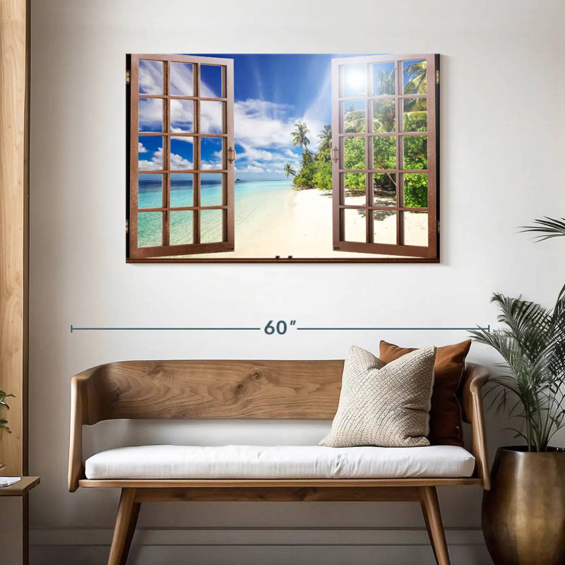 Gillard Faux Window, 30" H x 45" W
