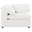 Canapé modulaire rembourré ivoire 5 pièces Keyonda Boucle-84030079