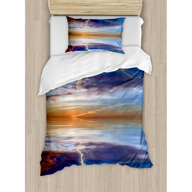 Coastal Polyester Duvet Cover