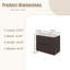 Modern Fluted Bathroom Vanity - Water-resistant Build-941842903-941842906