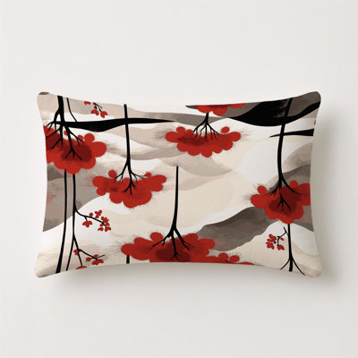 Moonlit Branch Indoor And Outdoor Pillow
