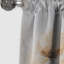 Blanc Buttercups On Beige Simplicity I - Rideau occultant en velours floral Buttercups - 1 panneau-885852668