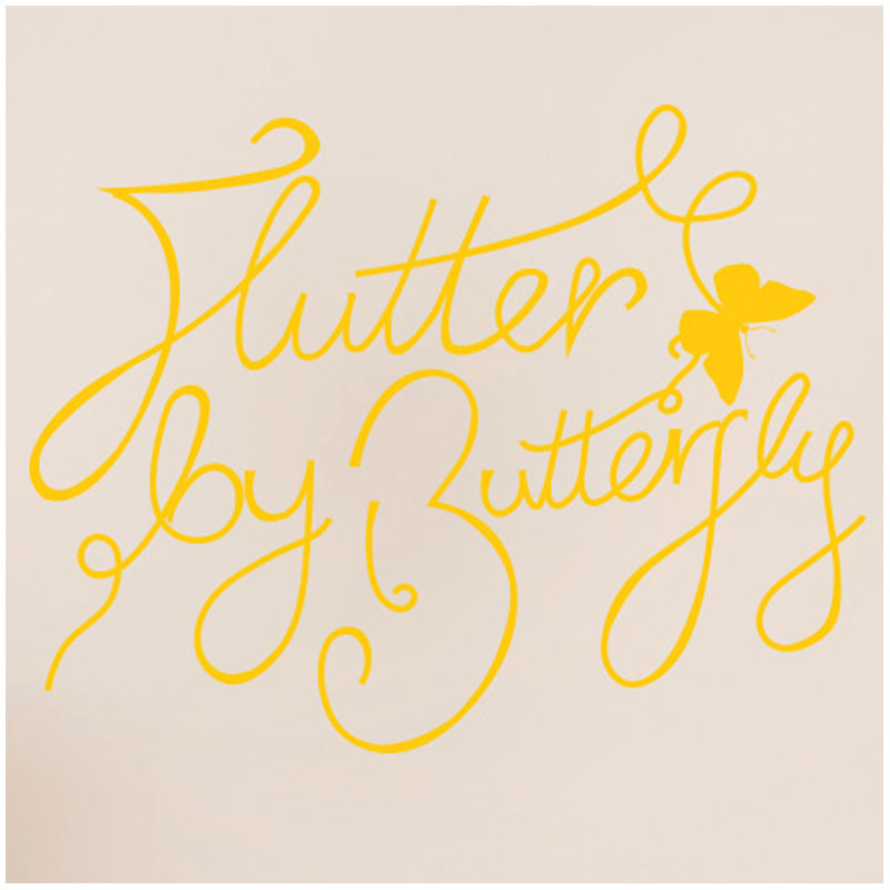Wall Decal, Dark Yellow, Medium