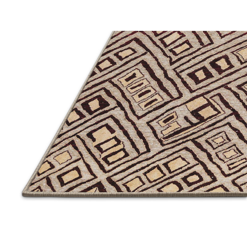 Tapis abstrait moderne 4751, Rectangle 8 pi x 10 pi